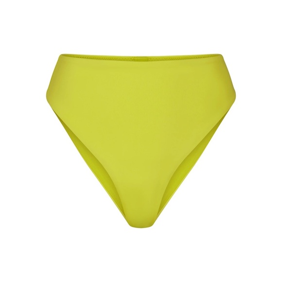 SKIMS SIGNATURE SWIM MID WAIST BOTTOM IN CITRUS. SIZE L. NWT! - Picture 3 of 3